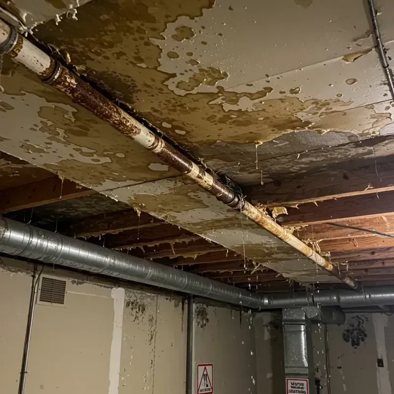 Ceiling Water Damage Repair in South Coventry, CT